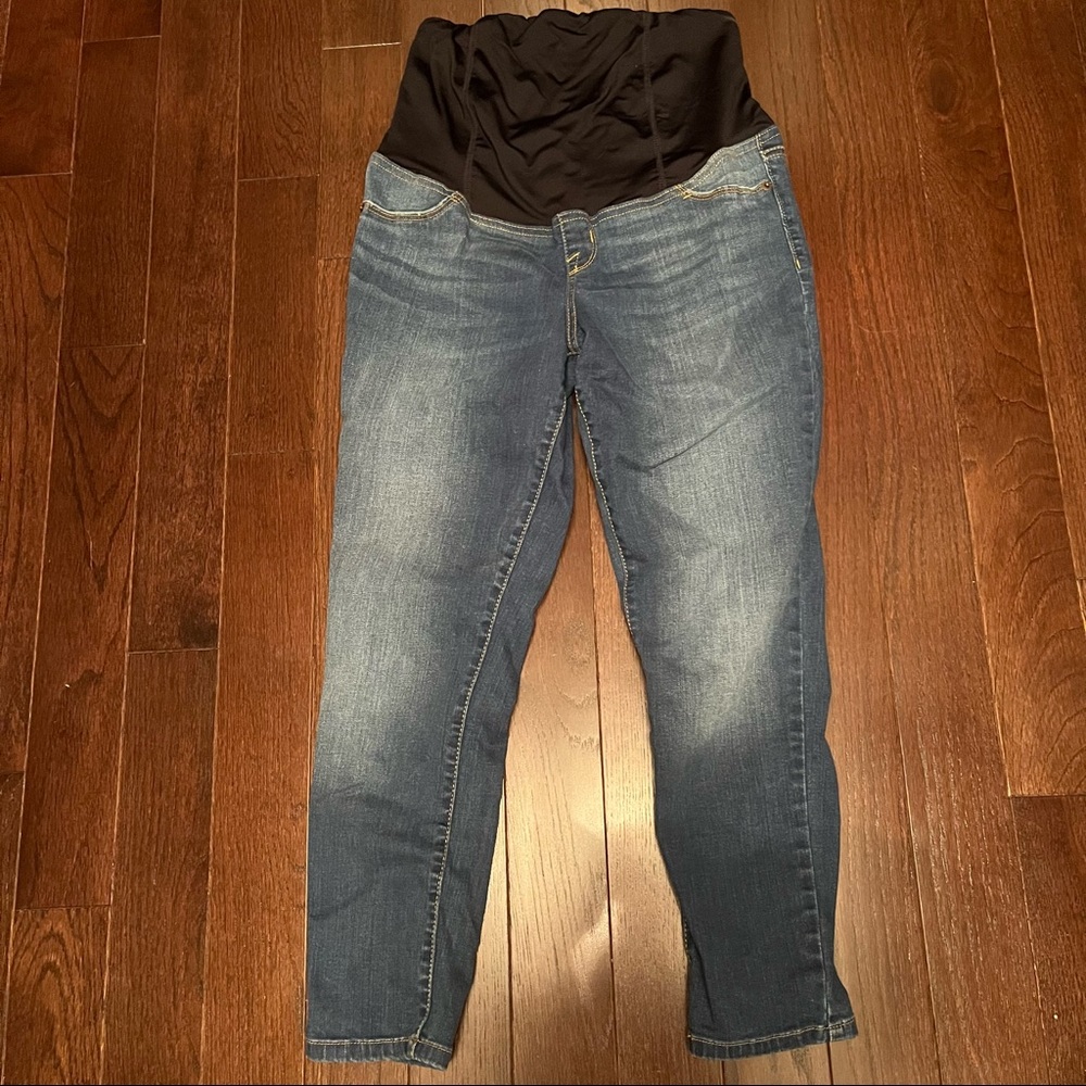 Isabel Maternity Cropped Jean, size 6